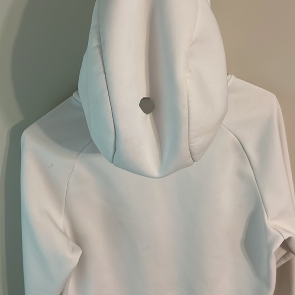 Youth small nike dri - fit hoodie with sky blue check. - Picture 3 of 3